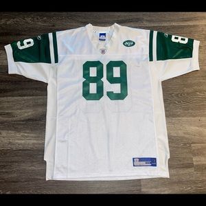 New York Jets Cotchery 89 AUTHENTIC Jersey Sz 54 Vintage Reebok Autographed￼
